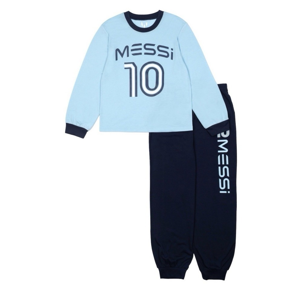NWT Messi Collection Kids Pajama Set S 6/7 Soccer Futball Football Lionel 10